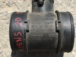 расходомер воздуха Kia Carens 1 поколение [рестайлинг] 2002, 2.0 л.