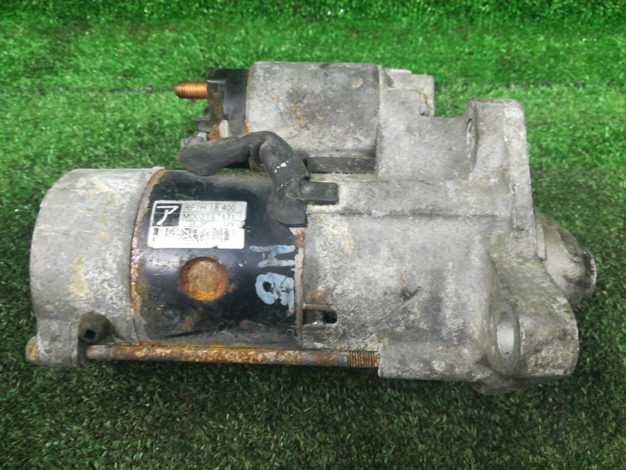 стартер Mazda MPV LW 2001, 2.0 л., дизель, МКПП, минивэн, RF1H18400, M002T87471 - фото №1