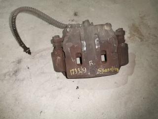 суппорт передний правый SsangYong Rodius 1 поколение 2007, 2.7 л., D27DT, дизель, АКПП, серебристый, правый руль