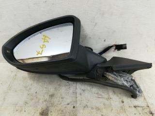 зеркало наружное левое Volkswagen Golf 7 поколение 2016, 1.4 л., CZCA, бензин, АКПП, белый, универсал, передний привод, правый руль, E1021277, A046314