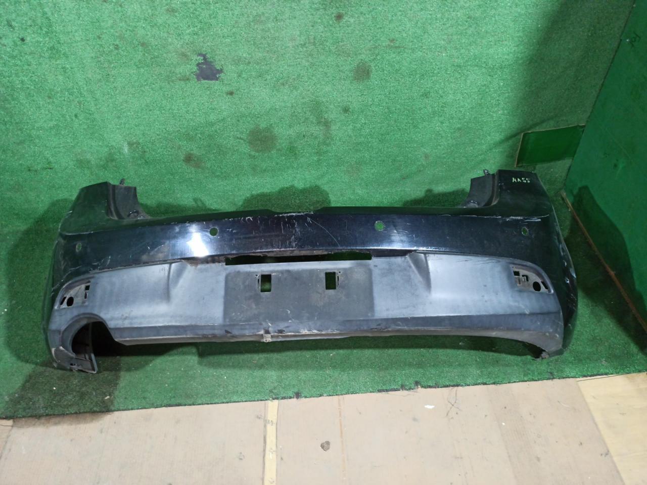 бампер задний Mazda 3 BL 2009, 2.0 л., LF17, бензин, АКПП, черный, хетчбэк 5 дв., передний привод, правый руль - фото №1