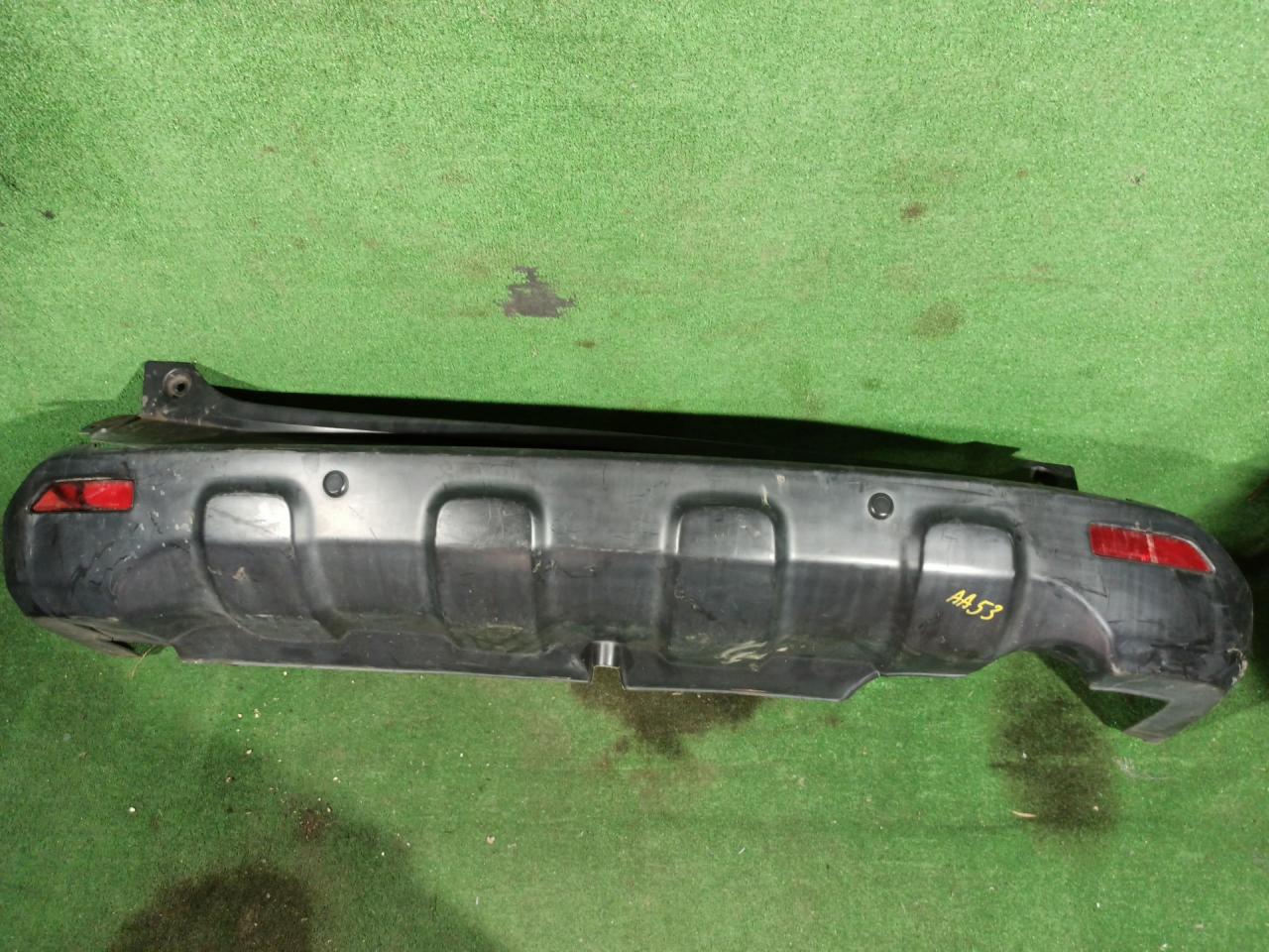 бампер задний Honda CR-V 3 поколение 2009, 2.4 л., бензин, АКПП, серый, внедорожник 5 дв., полный привод, правый руль - фото №1