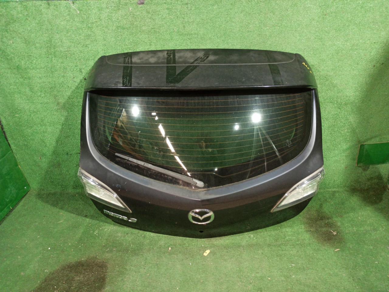 крышка багажника (дверь 3-5) Mazda 3 BL 2009, 2.0 л., LF17, бензин, АКПП, черный, хетчбэк 5 дв., передний привод, правый руль - фото №1