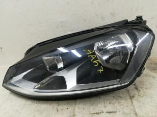 фара левая Volkswagen Golf 7 поколение 2016, 1.4 л., CZCA, бензин, АКПП, белый, универсал, передний привод, правый руль, 5G2941005