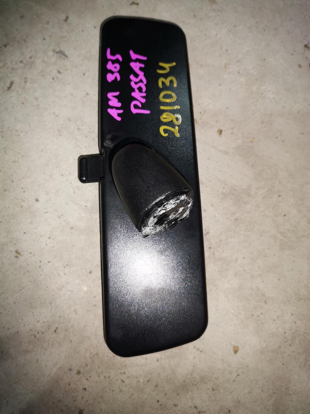 зеркало салона Volkswagen Passat B6 2007, 2.0 л., FSI, BVY, бензин, серебристый, передний привод, правый руль - фото №1