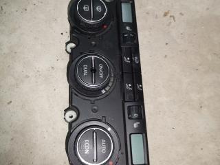 блок управления печки / климат-контроля Volkswagen Passat B6 2007, 3.2 л., AXZ, бензин, АКПП, черный, седан, полный привод, правый руль