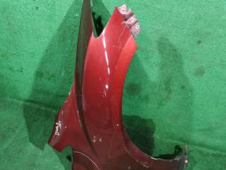 крыло переднее правое Mazda CX-7 1 поколение 2007, 2.3 л., L3-VDT, бензин, АКПП, красный, внедорожник 5 дв., полный привод