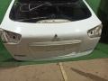 крышка багажника (дверь 3-5) Mitsubishi Lancer 10 поколение 2010, 2.4 л., 4B12, бензин, АКПП, белый, хетчбэк 5 дв., передний привод - фото №2
