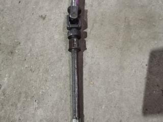 рулевой карданчик Volkswagen Passat B6 2007, 2.0 л., FSI, BVY, бензин, серебристый, передний привод, правый руль