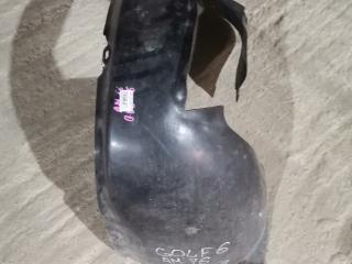 защита арок передняя левая (подкрылок) Volkswagen Golf 6 поколение 2010