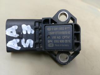 датчик абсолютного давления Volkswagen Golf 7 поколение 2016, 1.4 л., CZCA, бензин, АКПП, белый, универсал, передний привод, правый руль, 0281002977, 03G906051E