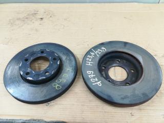 диски тормозные (комплект) Mazda 3 BL [рестайлинг] 2011, 2.0 л., LF17, бензин, АКПП, белый, хетчбэк 5 дв., передний привод, правый руль