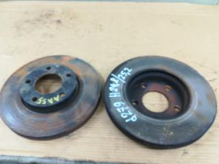 диски тормозные (комплект) Mazda 3 BL 2009, 2.0 л., LF17, бензин, АКПП, черный, хетчбэк 5 дв., передний привод, правый руль