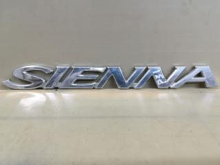 эмблема Toyota Sienna 2 поколение XL20 [рестайлинг] 2009, 3.5 л., 2GR-FE, бензин, АКПП, красный, минивэн, передний привод