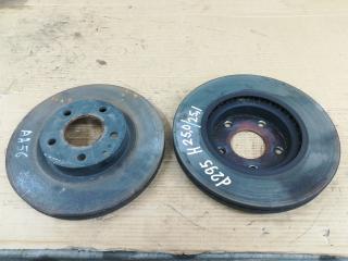 диски тормозные (комплект) Mazda 3 3 поколение 2016, 2.0 л., бензин, АКПП, серый, седан, передний привод, правый руль