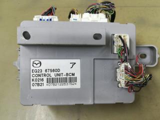 блок комфорта Mazda CX-7 1 поколение 2007, 2.3 л., L3-VDT, бензин, АКПП, красный, внедорожник 5 дв., полный привод, EG2367560D