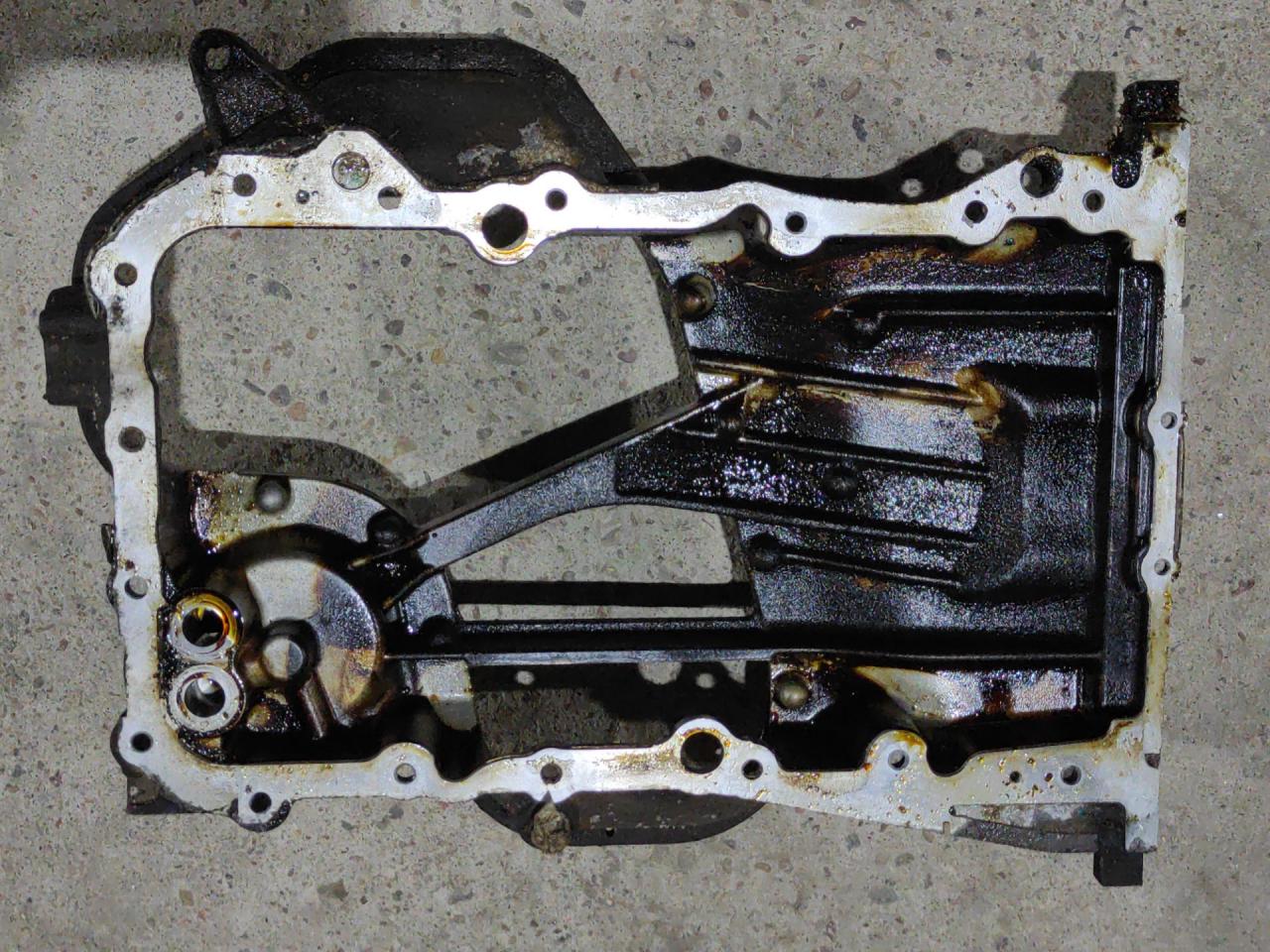 масляный поддон Toyota Camry 7 поколение XV40 (2006 - 2009), 3.5 л., бензин - фото №1