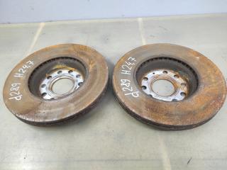 диски тормозные (комплект) Volkswagen Jetta 7 поколение 2019, 1.4 л., бензин, АКПП, серый, седан, передний привод