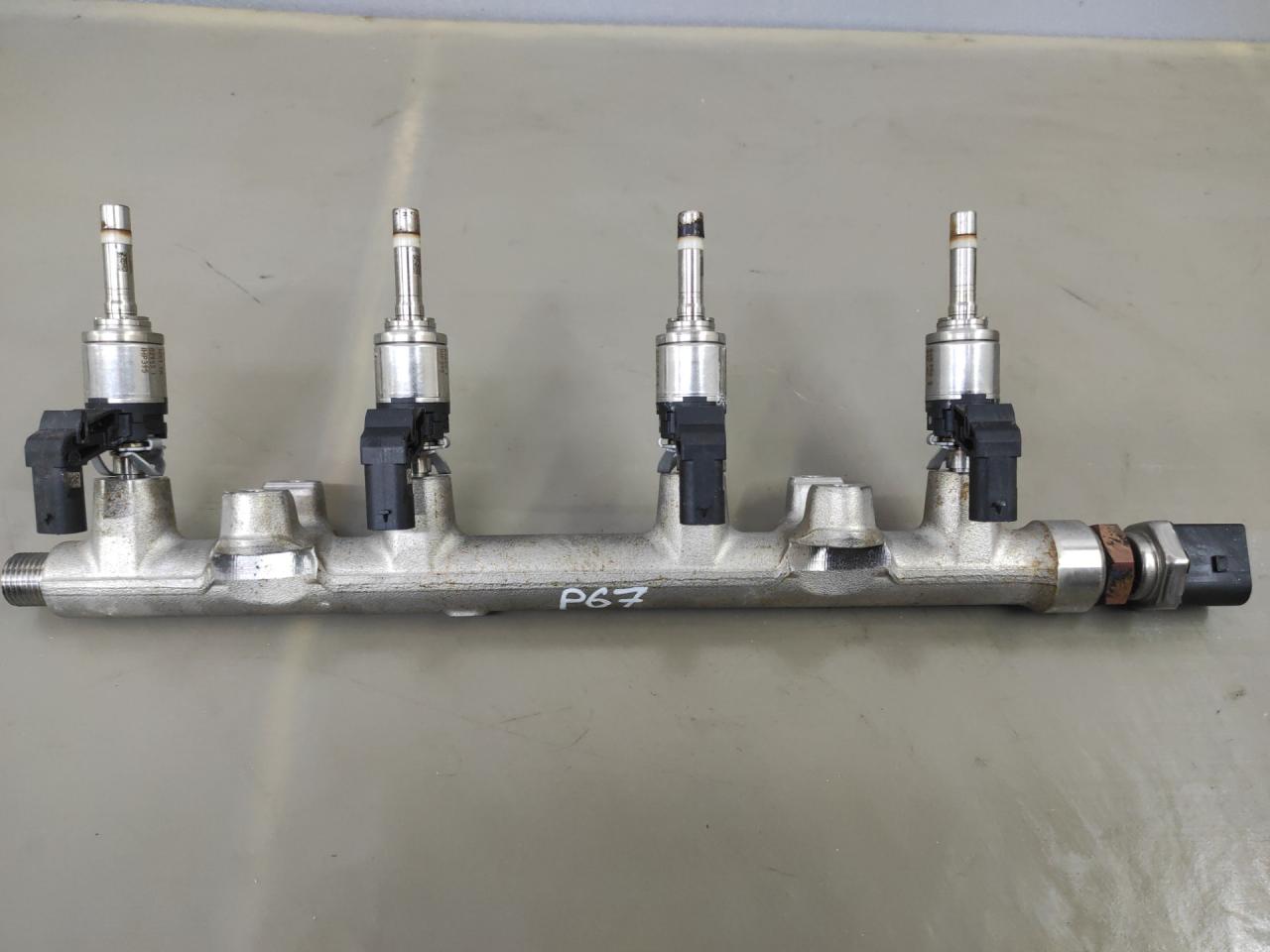 форсунка Volkswagen Jetta 7 поколение 2019, 1.4 л., бензин, АКПП, серебристый, передний привод, 04E906036AL - фото №1