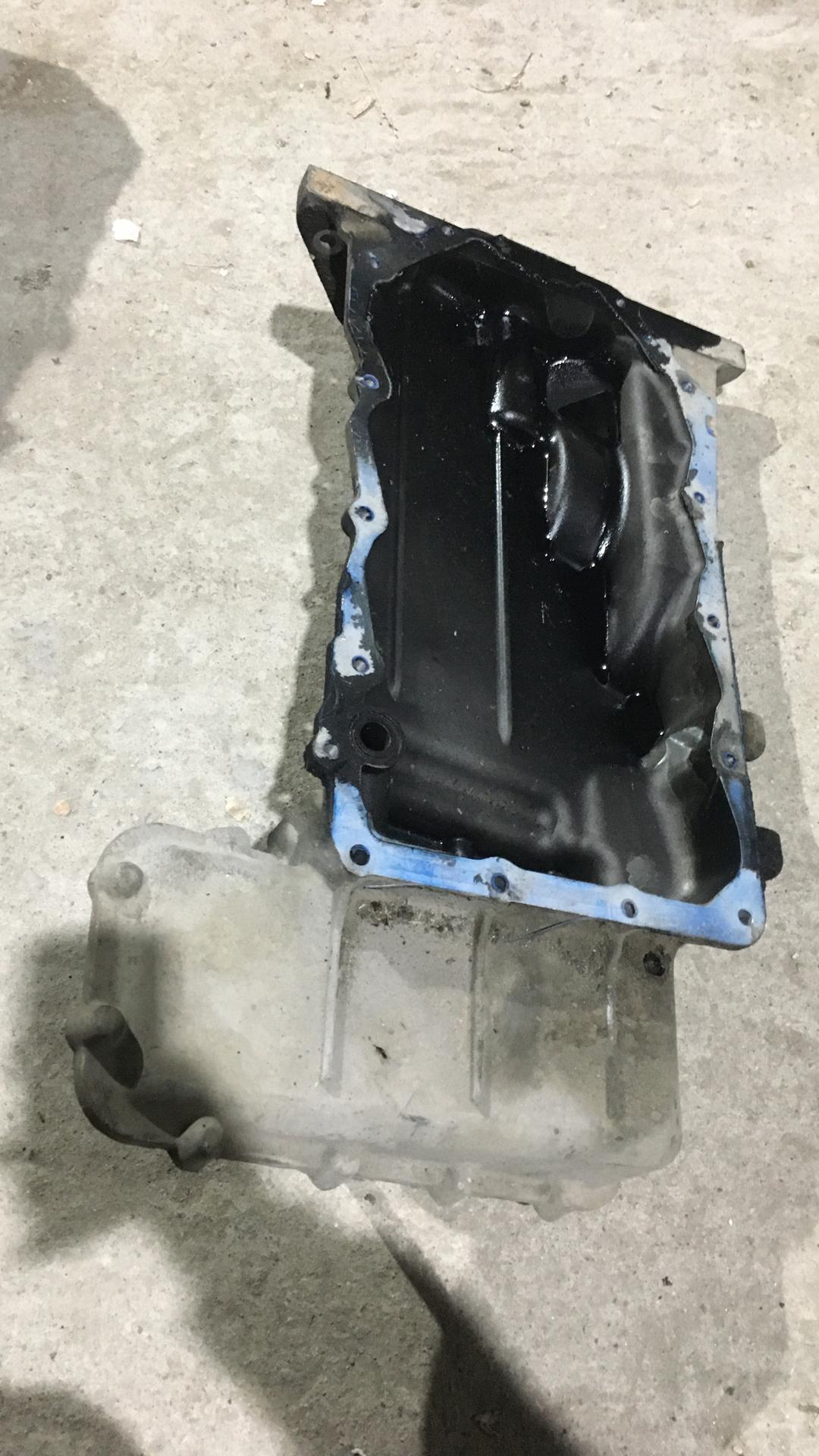 масляный поддон Great Wall Hover H5 1 поколение 2012, 2.0 л., дизель, АКПП, черный, внедорожник 5 дв., правый руль - фото №1