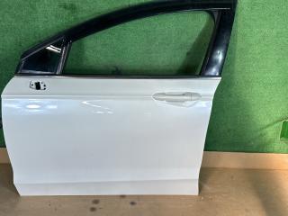 дверь передняя левая Ford Fusion (USA) 2 поколение 2013, 1.6 л., бензин, АКПП, белый перламутр, седан, передний привод