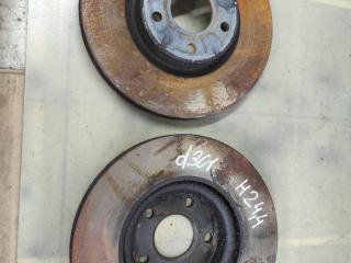 диски тормозные (комплект) Ford Escape 3 поколение C520 2014, 1.6 л., бензин, АКПП, красный, передний привод