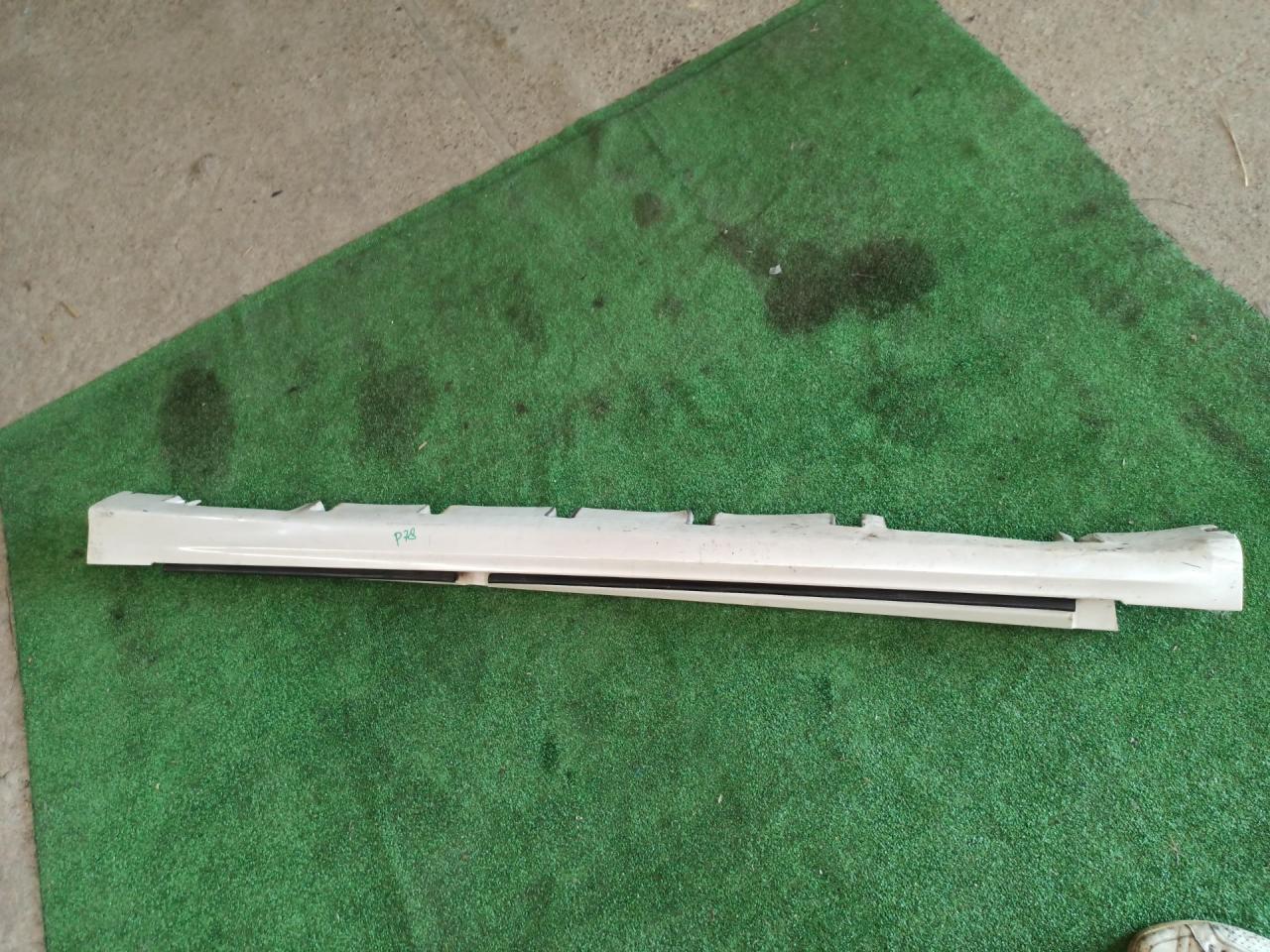 накладка на порог Ford Fusion (USA) 2 поколение 2013, 1.6 л., бензин, АКПП, белый перламутр, седан, передний привод - фото №1