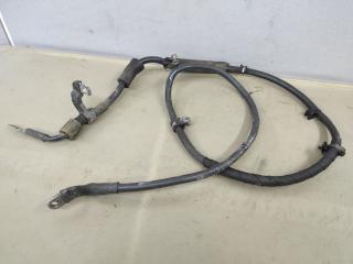 минусовой провод аккумулятора Audi Q7 4L [рестайлинг] 4LB 2012, 3.0 л., TFSI, CJWB, бензин, АКПП, черный, внедорожник 5 дв., полный привод