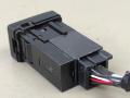 разъем AUX / USB Toyota Sienna 3 поколение 2014, 3.5 л., 2GR-FE, бензин, АКПП, черный, передний привод, FA134343, FA1343435, 861900C029 - фото №3