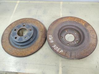 диски тормозные задние Mazda CX-9 2 поколение TC 2020, 2.5 л., PY-VPS, бензин, АКПП, внедорожник 5 дв., полный привод