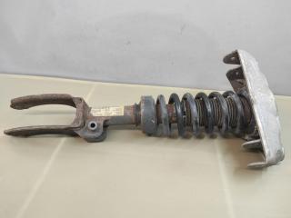 стойка передняя левая Audi Q7 4L [рестайлинг] 4LB 2012, 3.0 л., TFSI, CJWB, бензин, АКПП, черный, внедорожник 5 дв., полный привод, 7L8412021, 7L8412021BQTDTDE