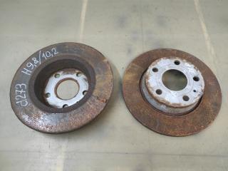 диски тормозные задние Volkswagen Passat (USA) 1 поколение [рестайлинг] 2017, 1.8 л., CPRA, бензин, АКПП, седан, передний привод