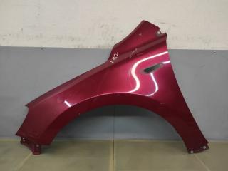 крыло переднее левое Suzuki Kizashi 1 поколение 2012, 2.4 л., J24B, бензин, АКПП, красный, седан, полный привод