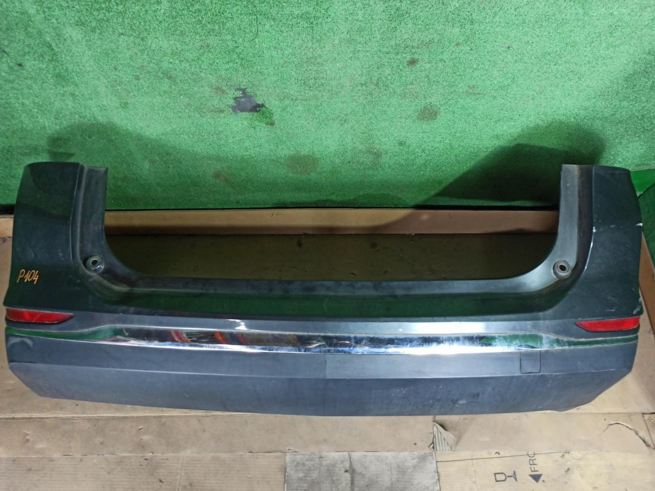 бампер задний Chevrolet Equinox 3 поколение 2018, 1.5 л., бензин, АКПП, серый 139х, минивэн, передний привод - фото №1