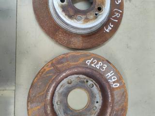 диски тормозные задние Acura Integra 4 поколение 2024, 1.5 л., бензин, АКПП, синий, хетчбэк 5 дв., передний привод