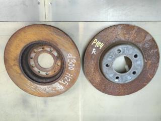 диски тормозные (комплект) Chevrolet Equinox 3 поколение 2018, 1.5 л., бензин, АКПП, серый 139х, минивэн, передний привод