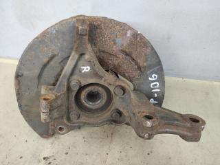 кулак поворотный правый Subaru Tribeca 1 поколение [рестайлинг] 2013, 3.6 л., EZ36D, бензин, красный, внедорожник 5 дв., полный привод