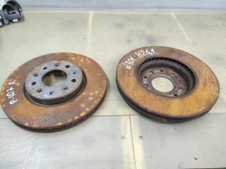 диски тормозные (комплект) Chevrolet Equinox 3 поколение 2019, 1.5 л., бензин, АКПП, белый 140х, минивэн, передний привод