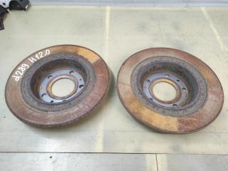 диски тормозные задние Chevrolet Equinox 3 поколение 2018, 1.5 л., бензин, АКПП, серый 139х, минивэн, передний привод, 13580363