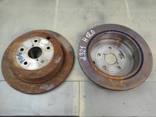 диски тормозные задние Subaru Tribeca 1 поколение [рестайлинг] 2013, 3.6 л., EZ36D, бензин, красный, внедорожник 5 дв., полный привод