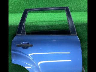 дверь задняя правая Subaru Forester 3 поколение (SH) 2010, 2.5 л., EJ253, бензин, АКПП, голубой, хетчбэк 5 дв., полный привод