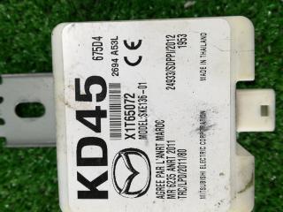 Блок управления бесключевым доступом Mazda 6 GJ [рестайлинг] 2015, 2.5 л., бензин, АКПП, черный, седан, KD45, SKE13601