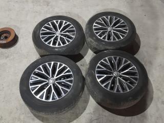 диск литой Volkswagen Jetta 7 поколение 2019, 1.4 л., бензин, АКПП, серый, седан, передний привод