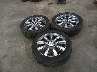 диск литой Infiniti QX80 1 поколение Z62 2014, 5.6 л., VK56DE, бензин, АКПП, белый, внедорожник 5 дв., задний привод