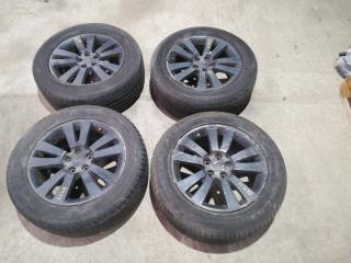 диск литой Subaru Tribeca 1 поколение [рестайлинг] 2008, 3.6 л., EZ36D, бензин, АКПП, серый, внедорожник 5 дв., полный привод, правый руль