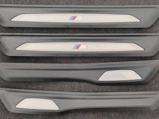 комплект накладок на пороги (внутренние) BMW 3 серия F30/F31/F34 F30 2012, 3.5 л., i, бензин, АКПП, седан, задний привод, 8051037, 8054233, 8054234