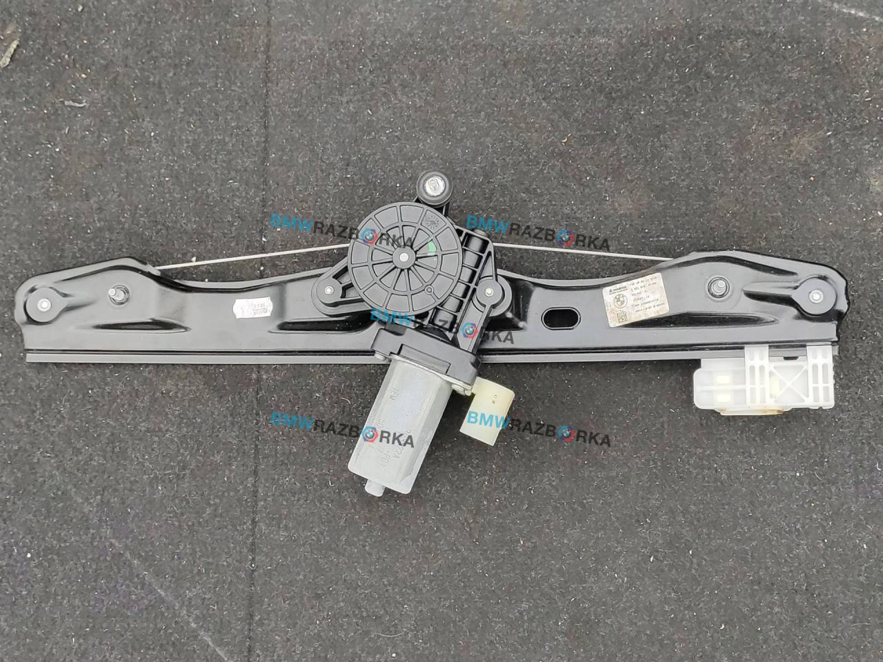 стеклоподъемник задний левый BMW 3 серия F30/F31/F34 F31 2014, 2.0 л., N47 D20 C, дизель, МКПП, синий, универсал, полный привод, правый руль, 7351049 - фото №1