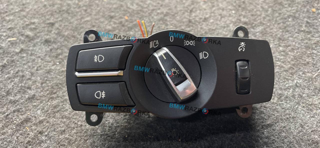 переключатель света BMW 5 серия F07/F10/F11 F10 2011, 3.0 л., N57 D30 A, дизель, МКПП, седан, задний привод, 9192744 - фото №1