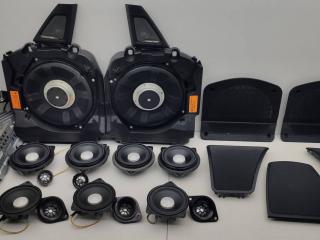 комплект акустики BMW 5 серия F10/F11 [рестайлинг] F10 2015, 3.0 л., N57 D30 A, дизель, АКПП, 416, седан, задний привод, правый руль, 9366160, 65139169688, 65139169687, 65139169690, 65139184795, 651391696993, 65139184794