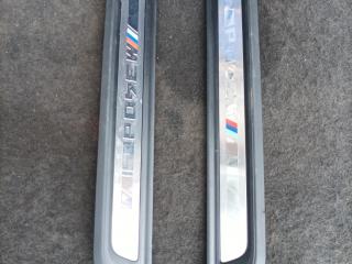 комплект накладок на пороги (внутренние) BMW 3 серия G20 2021, 4.0 л., дизель, АКПП, серый, седан, полный привод, 8079723